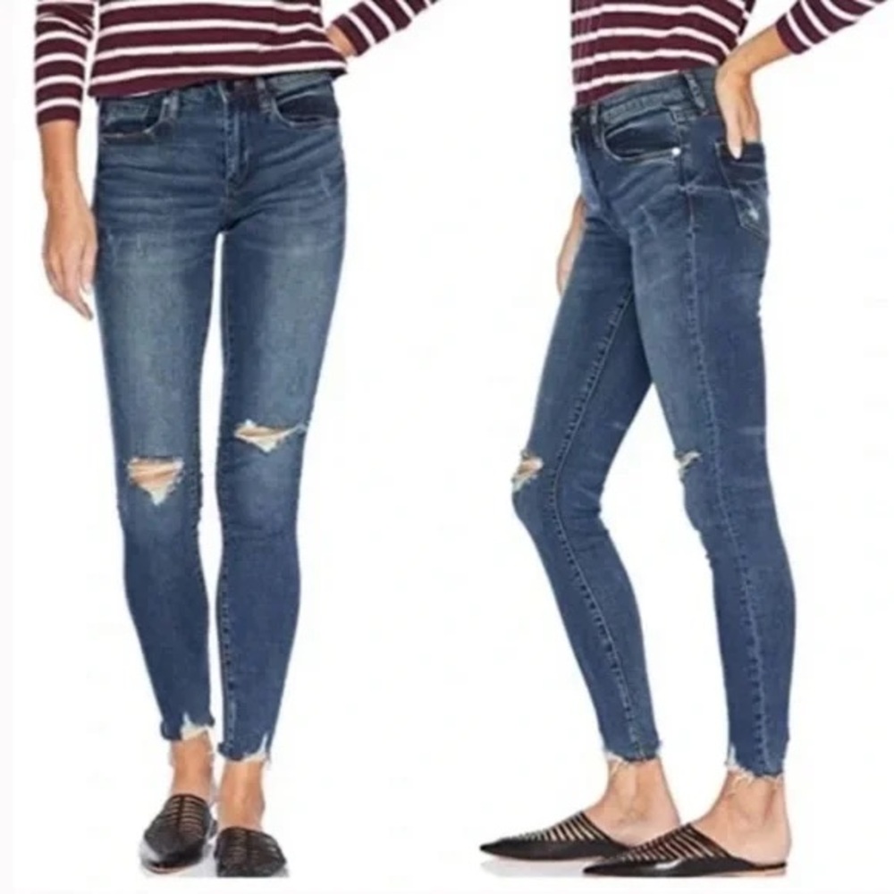 Blank NYC The Bond Blue High Rise Jeans 25